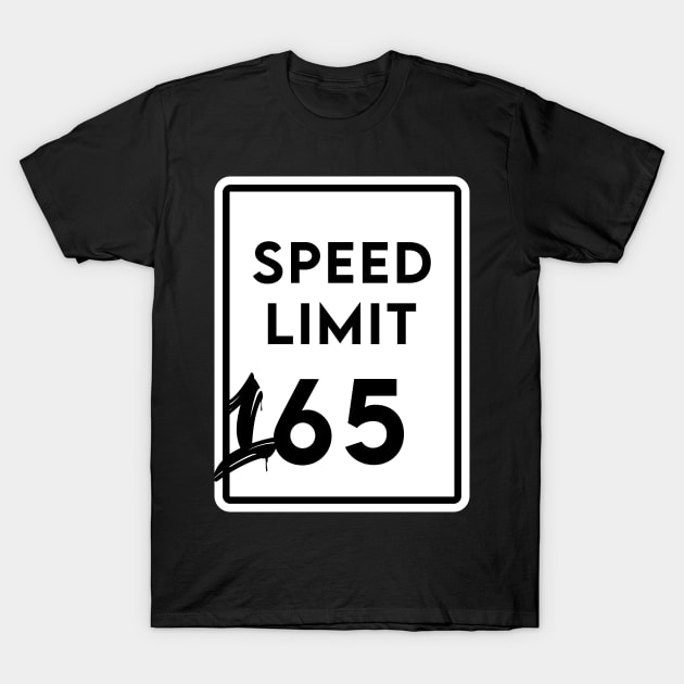 Speed Limit 165 T-Shirt by Enzai